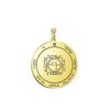 Dawapara Salomon Anhänger Pentagramm der Sonne Amulett Anhänger für Halsketten Edelstahl Schmuck Talisman Zubehör