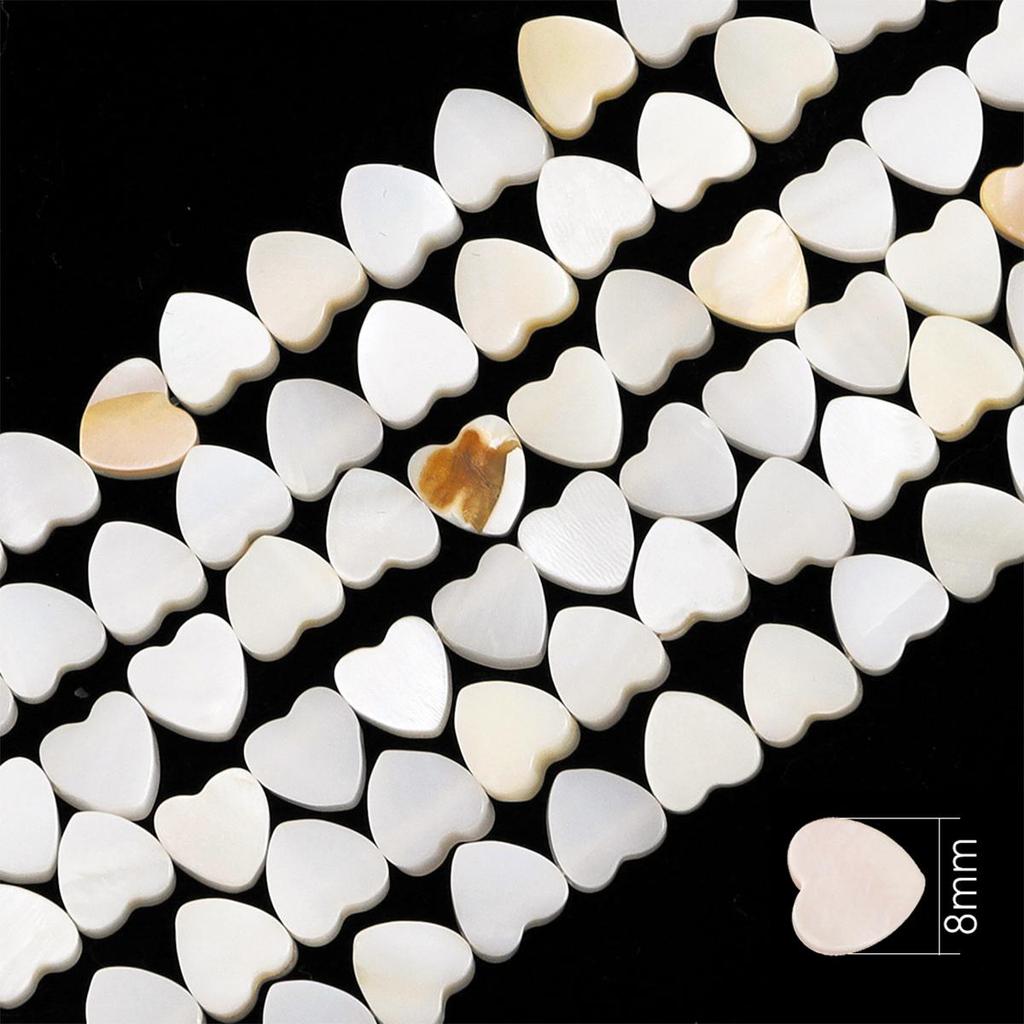 22-115Pcs Natural Freshwater Shellfish Geometry Beads For DIY Necklace Bracelet Earrings Jewelry Making