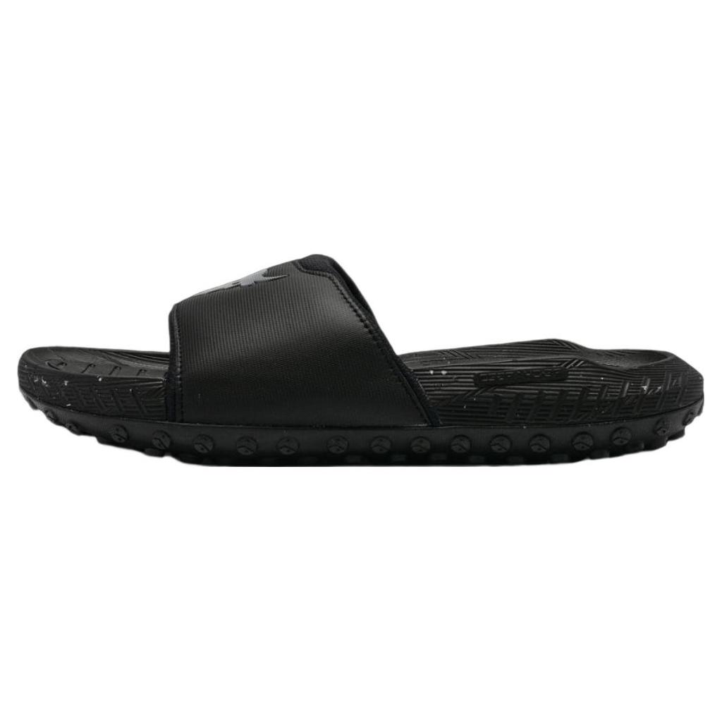 New Under Armour Project Rock 3 Slide 'Black Pitch Grey' 3026034-001