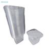 50Pcs Transparent Square Cake Packaging Boxes – Disposable Plastic Containers for Pastry/Dessert Takeout & Storage