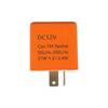 Motorcycle LED Flasher Relay Adjustable Frequency Square Flashing Flasher Motorcycle Led Lights Turn Signal Indicator 12V Flash