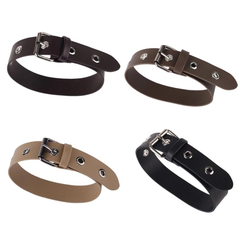 4Pcs Adjustable PU Leather Coat Sleeve Extender Strap Cuff Adjuster Belt For Coat Jackets Windbreaker Clothing Repair