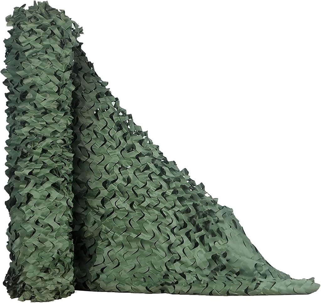Fiegcit Camouflage Net, Camouflage Net, Fake Net, Ghillienet, Sun Shade, Sunshade, Ventilation, Blindfold, Camping,