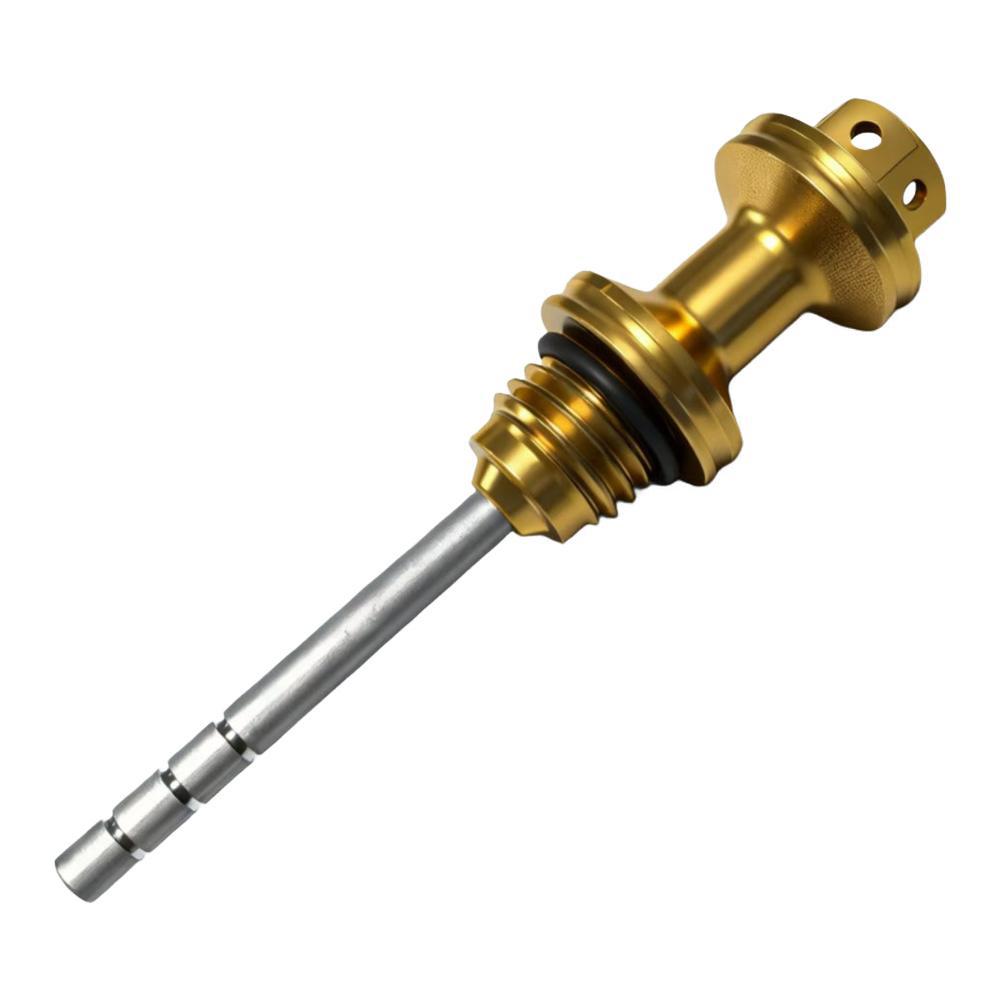 Oil Dipstick Accessory CNC Aluminum Dipstick Street Riding Anodized Finish Lightweight Design For Most Motorcycles