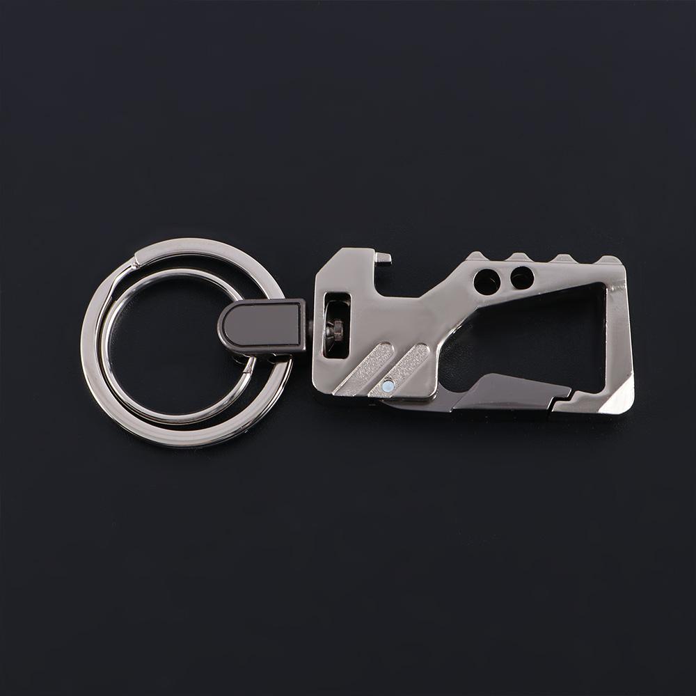 Creative Unique Car Accessories Multi-function Tool Fashion Opener key Chain Car Keychain Key Rings