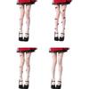 Women's Sheer Tights Control Top Pantyhose Sparkly Bows Pearls Pantyhose Tights Nylon Stockings
