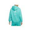Nike CNY Series New Year Edition Velvet Hoodie Loose Knit Sports Sweatshirt Women Tops Blue Green DQ5368-392