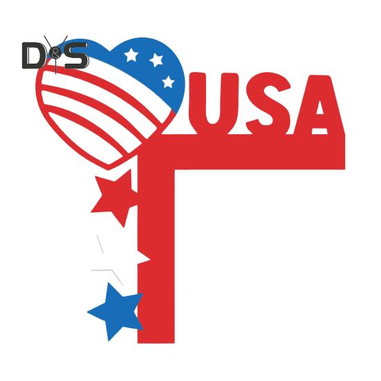 

Патриотический декор дверного уголка, украшение дверной рамы на 4 июля, украшение на деревянный дверной уголок ко Дню памяти, Дню независимости, Дню ветеранов Left