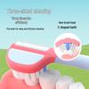 DR.BAEK Triple Efficiency 3-Sided Kids U-Shaped Toothbrush