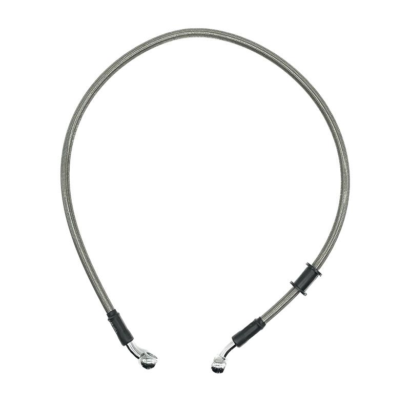 10mm 28 Degree Motorcycle Dirt Bike Braided Line Steel Brake Hose Cable Hydraulic Banjo Pipe 300mm-2200mm for Universal Racing