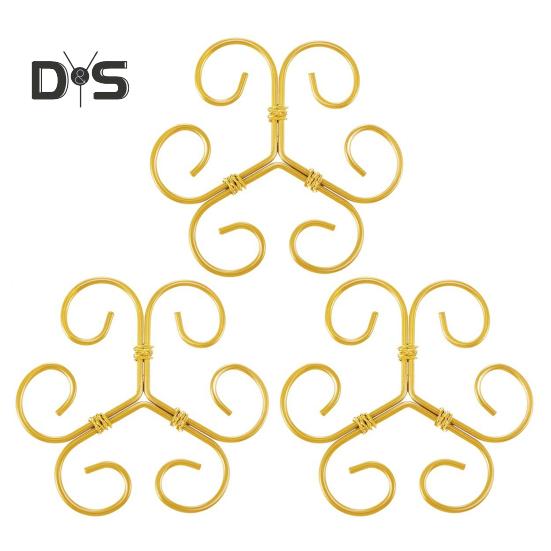 Plant Stem Holder Monstera Plant Stabilizer Metal Plant Support Stem Stabilizer for Indoor Plants Potted Flowers Upright Growth