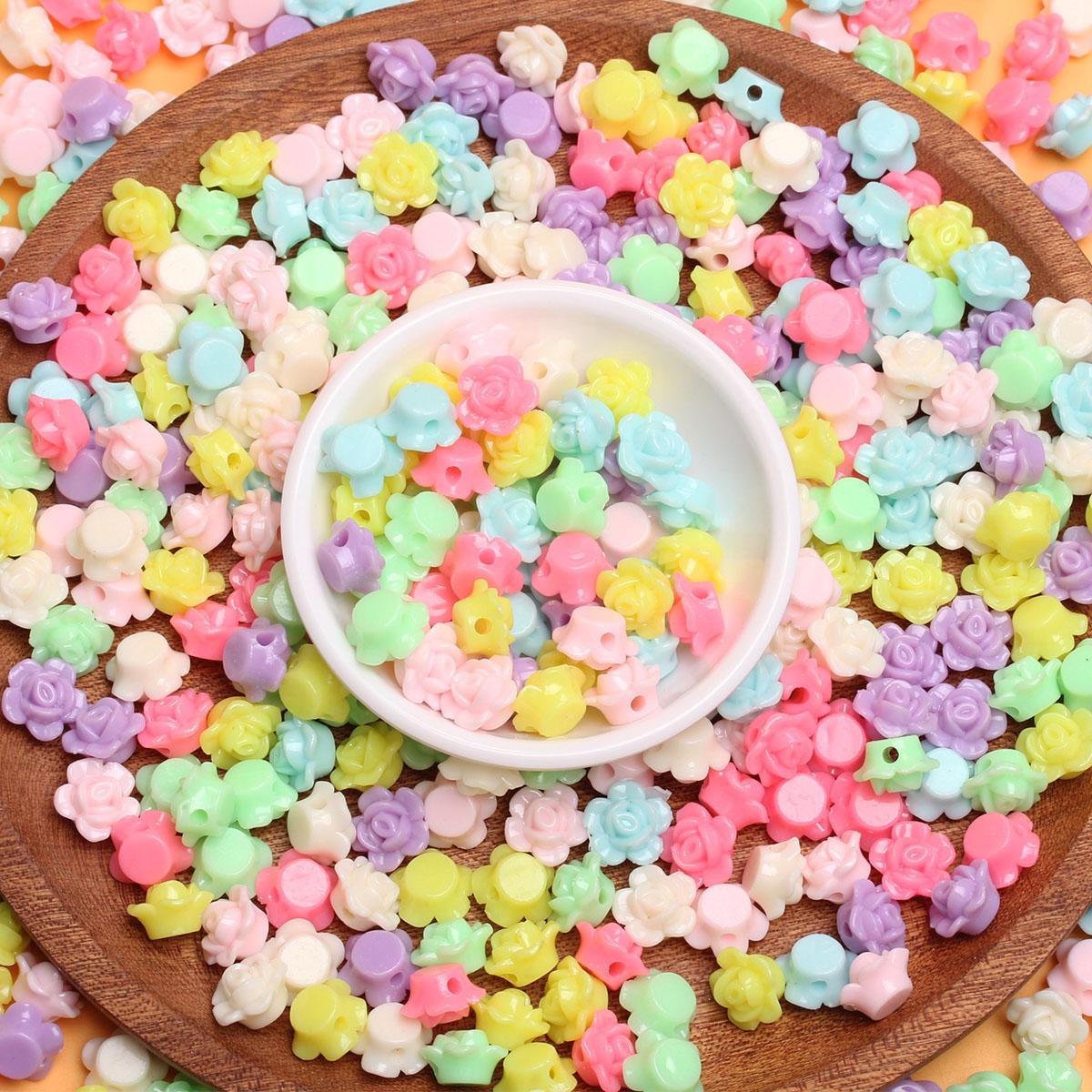 

500 г свободные бусины, разноцветные яркие цвета, бусины «сделай сам», розовые бусины, бусины для изготовления ювелирных изделий, аксессуары, модный материал ручной работы