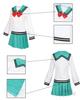 Costume Cosplay Teruhashi Kokomi avec Perruque Lycée La Vie Désastreuse de Saiki Adulte Déguisement Scolaire de Scène Kokomi avec [Kamihei Ryohin] -