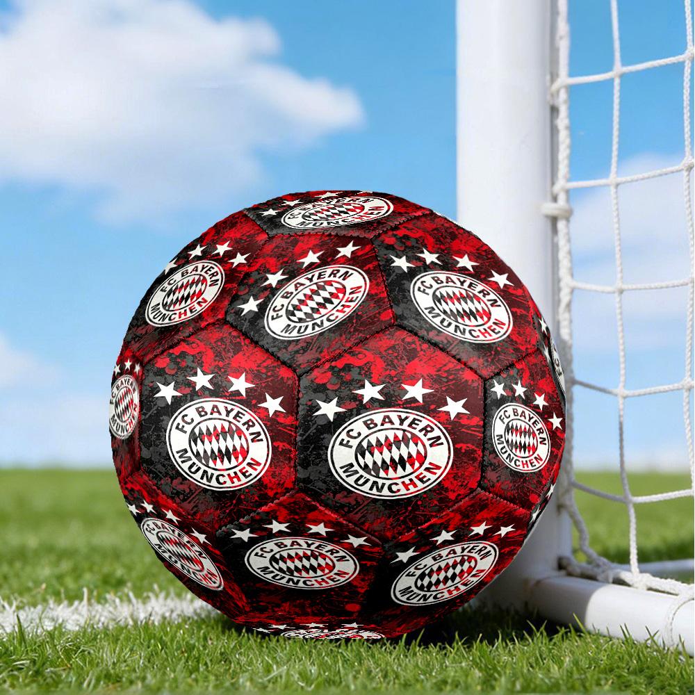 Munich Football Club Printed No. 5 Soccer Balls, High-Quality, Anti-Slip, Protective Football, A Unique Gift , Birthdays, Christmas Gifts