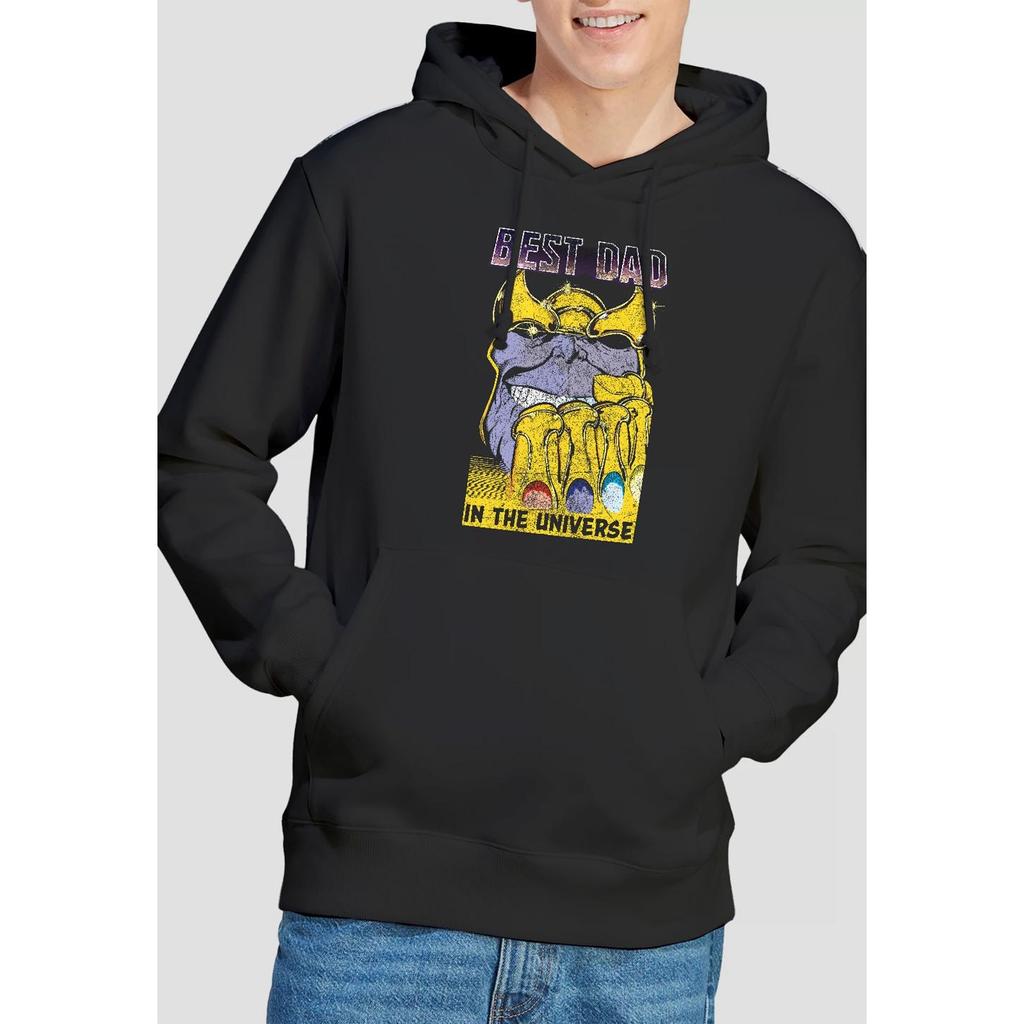 Avengers Mens Best Dad Thanos Hoodie