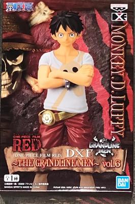 BANPRESTO One Piece Film Red DXF Grand Linemen Vol.6 Monkey D. Luffy Statue