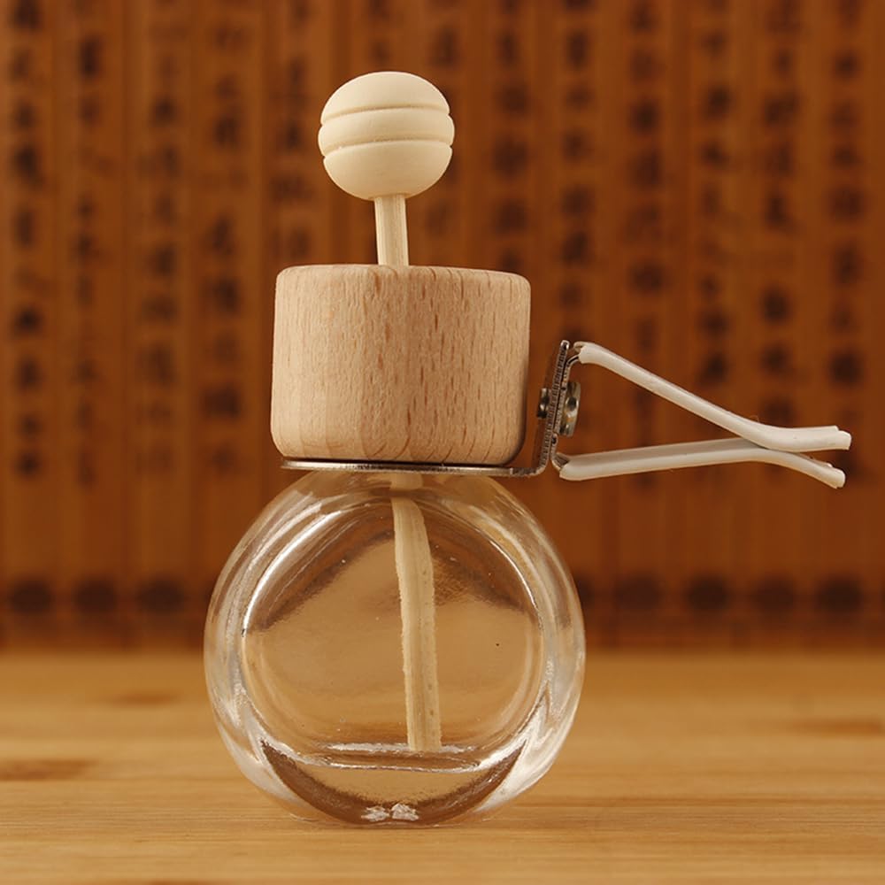 YFFSFDC Bottle Aroma Hanging Aroma Bottle with Lid Refill Decoration Car Entrance Home Car 2pcs