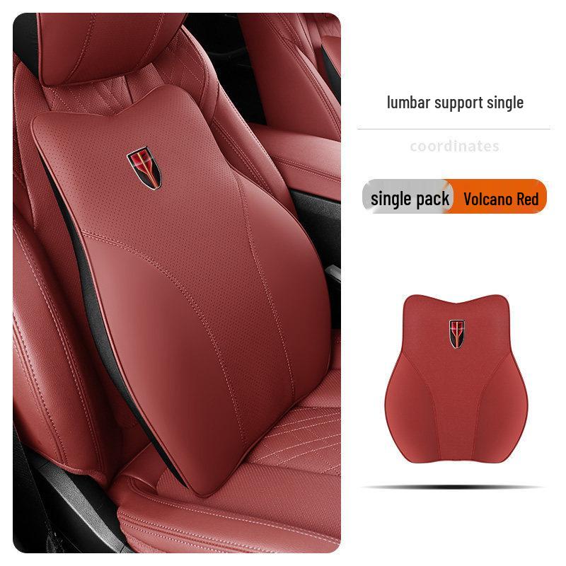 Suitable for Hongqi H5/HS5 Car Neck Pillow & H7/HS7/H9/H6/HQ9 Lumbar Support Cushion.
