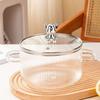 Binaural Handle Soup Pot Transparent Ramen Bowl Kitchen Cookware Cooking Pot  Porridge