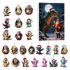 Christmas Countdown Calendar Advent Box 24-Day Mini Cute Flying Dragon Ornament