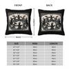 Witches Circle Dance Square Pillowcase Polyester Linen Velvet Creative Zip Decorative Pillow Case Home Cushion Cover