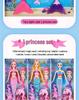 Meerjungfrauenprinzessin Rollenspiel Puppenset mit Lichtern & Musik – Perfektes Geburtstagsgeschenk für Mädchen