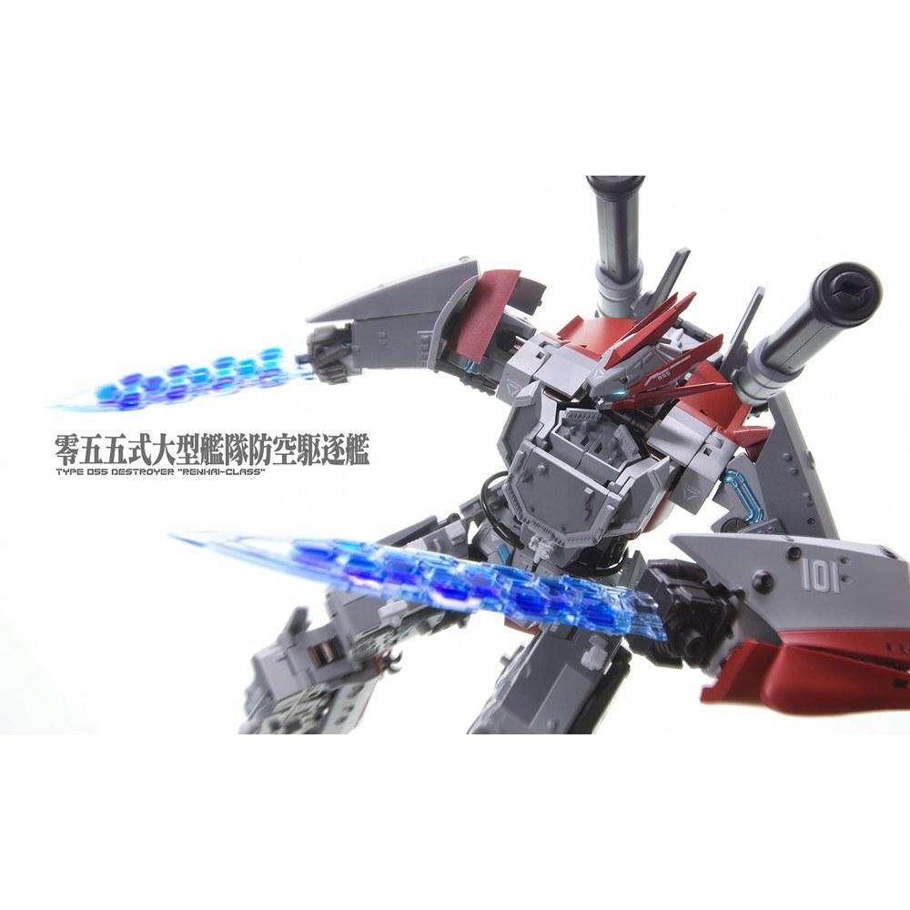 TOYSEASY YW2202 Large Fleet Air Defense Destroyer Keiten PVC ABS Movable Figure