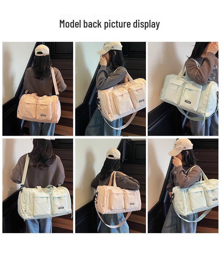2026 Casual Sports Fitness Bag with Independent Shoe Compartment - Lightweight, Single Shoulder, Crossbody Luggage