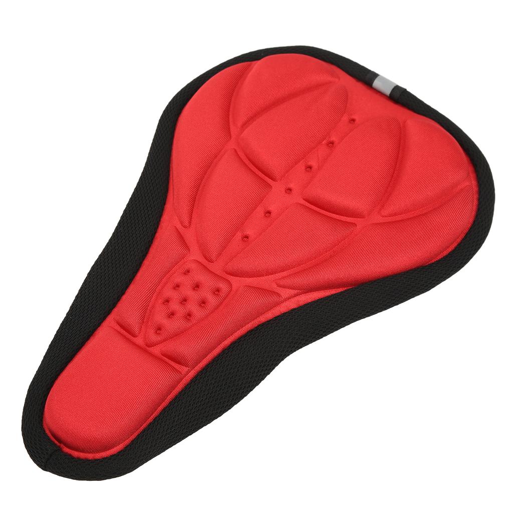 Bike Seat Cover Soft Breathable Durable Sponge Easy Installation Comfortable Concavo Convex Design