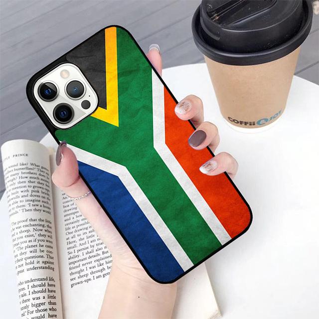 South Africa Flag Phone Case For iPhone 17 Air 14 15 16 16e 13 12 Max Cover For Apple iPhone 17 Air 11 Pro Max Plus Coque