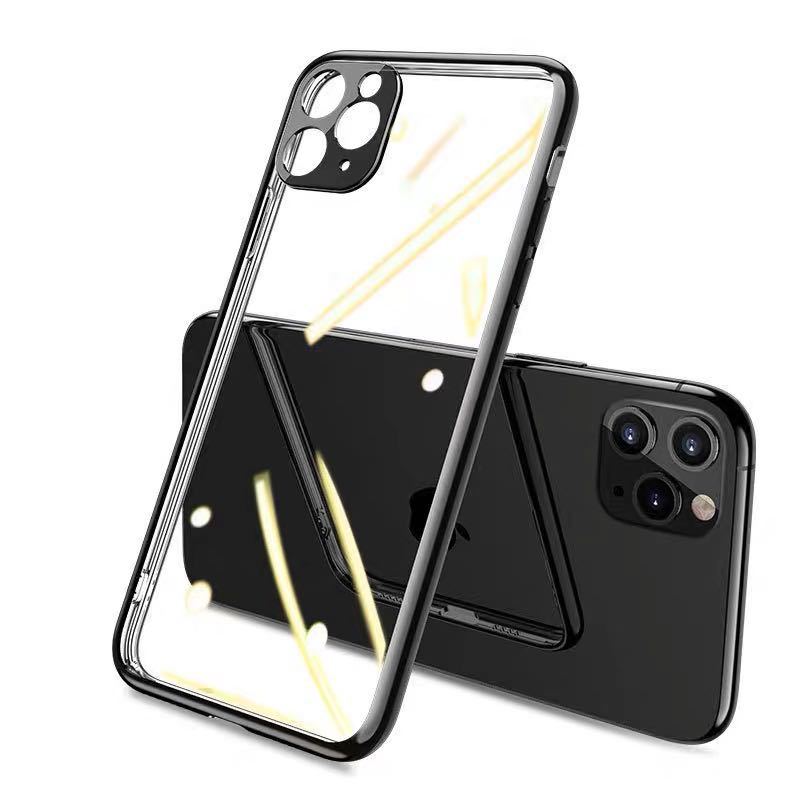 Použitelné pro Apple 16 Elektroplátovaný Kryt na Mobilní Telefon IPhone 15 Průhledný 11 13 Silikon XR Lepidlo Pro/Max Ochrana 12 Sady 14