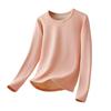 Womens Warm Thermal Underwear Set Wool Silk Blend Base Layer Long Sleeve Top Pants High Elastic Slim Fit Winter