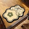 Special-shaped Flower Bathroom Floor Mat Washroom Door Wash Under Non-slip Absorbent Wear-resistant Foot Mat Door Mat