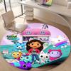 1pc Gaby's Bubble House3 Design Printed Area Round Carpet for Bedroom Living Room Home Decor Rugs Mat Non Slip Mat Rug for Bedside