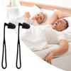 1pair Swimmers Ear Plugs Comfortable Swimming Ear Plugs Silicone Waterproof Reusable Hearing Protection Earbuds 1 Pair With Lanyard