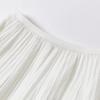 Xiangying A-Line Chiffon Pleated Midi Skirt