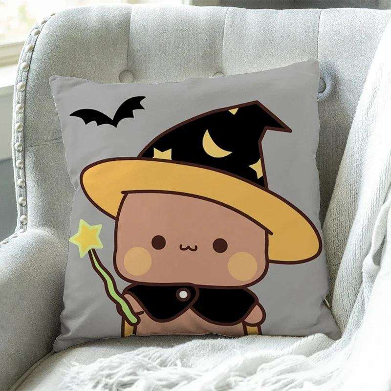 Pillowcase Bubu Dudu 45x45cm Home Decor Cushion Cover Sofa Bed Car Cushion Cover Halloween Christmas