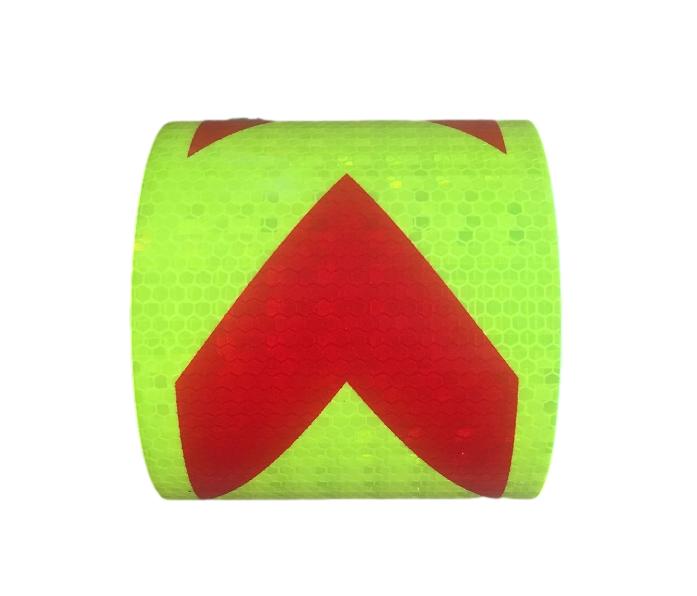 10Cm X 1M Traffic Warning Selfadhesive Tape Safety Protective Pvc Reflective Sticker