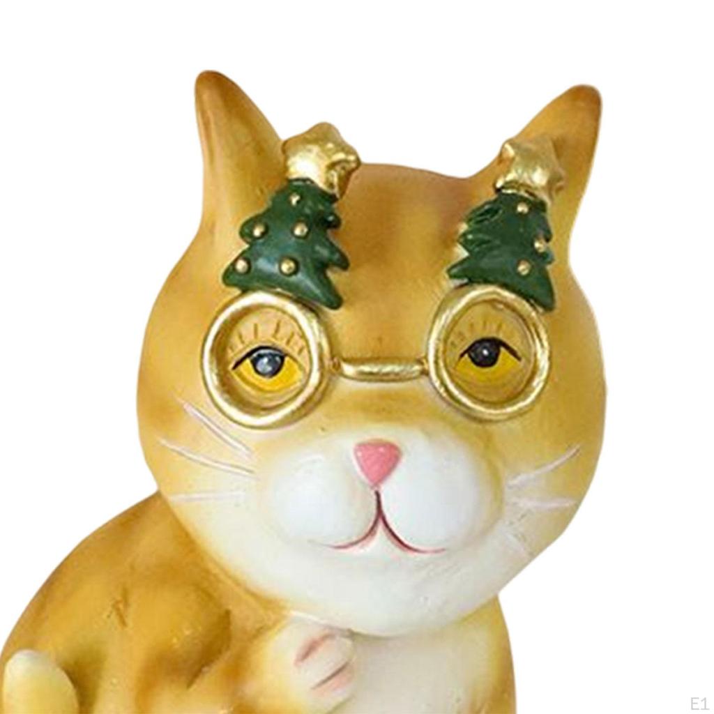Cat Statue Home Decoration, Ornaments for Modern Decoration Large Animal Sculpture