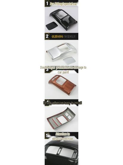 CR-V Rear Air Outlet Decorative Panel & Anti-Kick Patch - Fits 20 Models