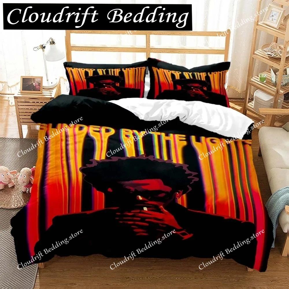 Die Weeknd pop singer 3D fashion printed bedding Queen bedding set King size bedding set Soft and comfortable