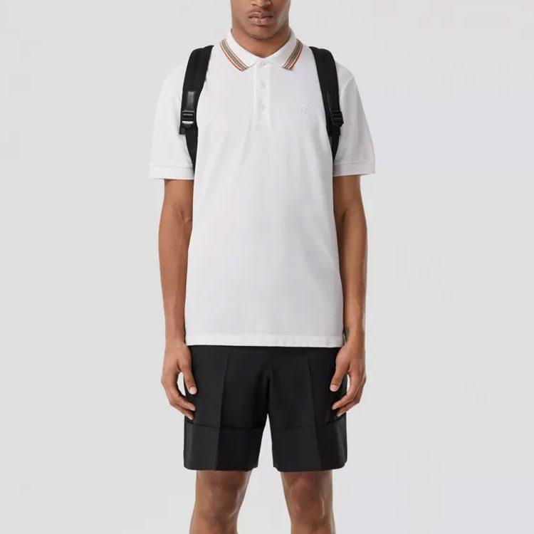 Burberry SS22 Polo Shirt Men's White 80562251