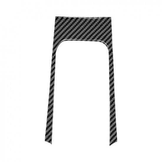 1x Real Carbon Fiber Central Gear Shift Panel Cover For Toyota Corolla -