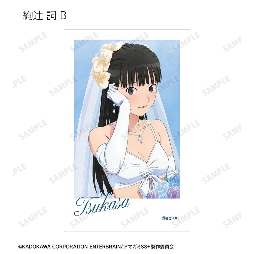 Amagami SS Plus Original Illustration Wedding Swimsuit Trading Instant Camera Style Illustration Box of 18 Ver. Cards,