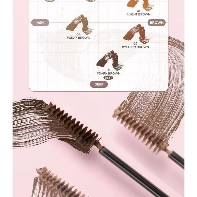 lilybyred - Skinny Mes Brow Mascara - 6 Colors