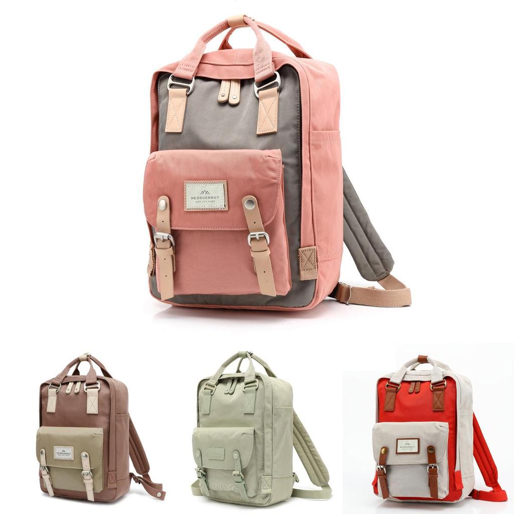 Zaino in Nylon Stile Donut Dolce Nx Per Donne Casual Fresco Design Spazioso