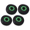 4pcs Rubber Tires 1/10 RC Soft Rubber Tyre for Racing RC Off Road On Road Car Accessories