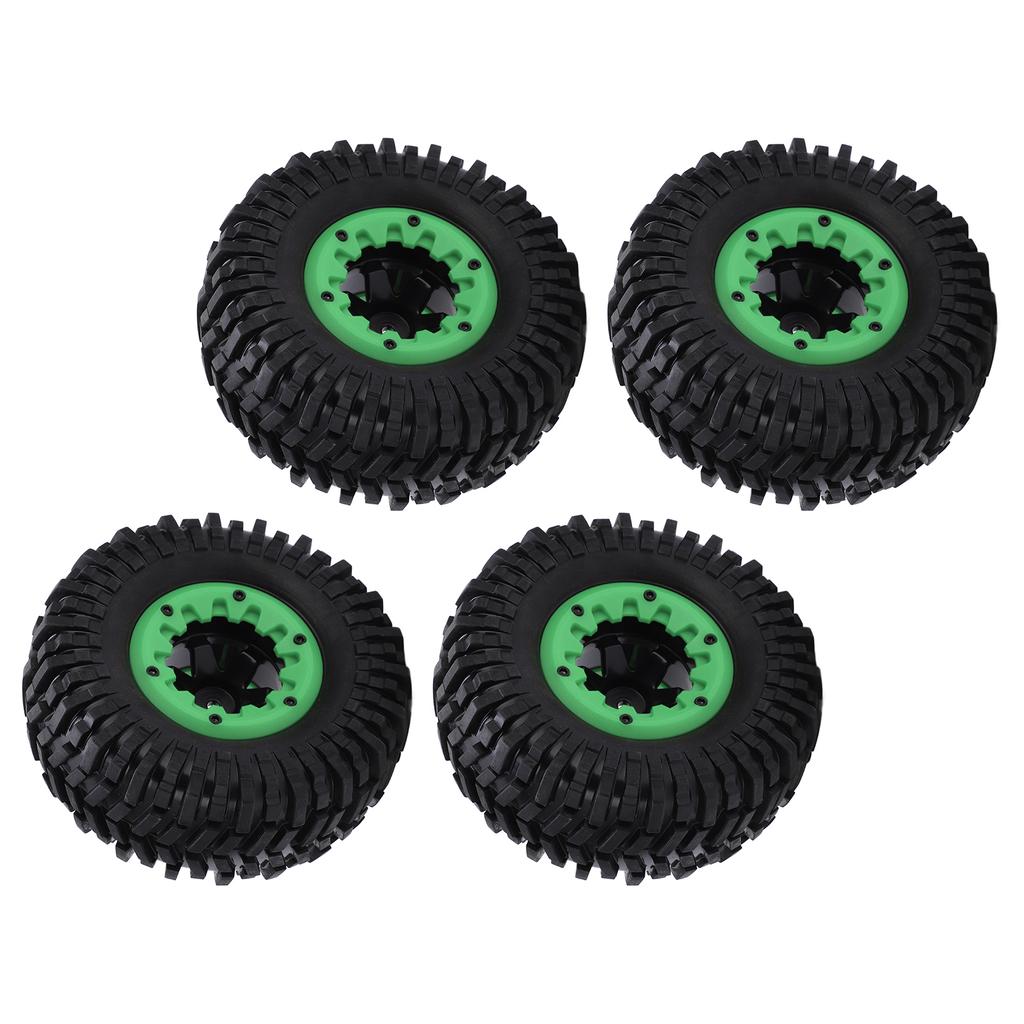 4pcs Rubber Tires 1/10 RC Soft Rubber Tyre for Racing RC Off Road On Road Car Accessories