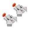90 Degree Right Angle Clamp 2/4PCS Stainless Steel Carpenter Splicing Quick Clamp Locator Fixed Frame Clamp Woodworking Tools