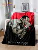 Retro Linkin Park D Flannel Throw Blanket for Bed Sofa Picnic  Perfect for Outdoor Leisure and Gifting